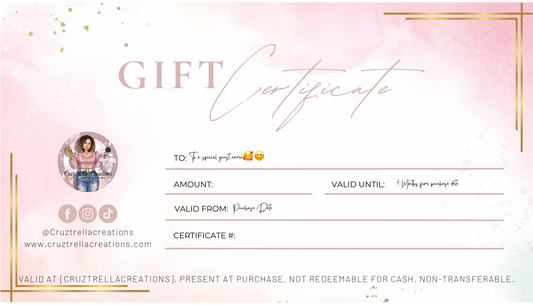 Gift Certificates